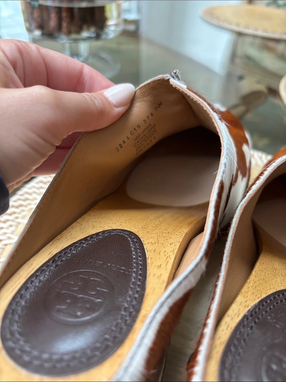 Tory Burch Blythe Platform Clog Clog size 7.5